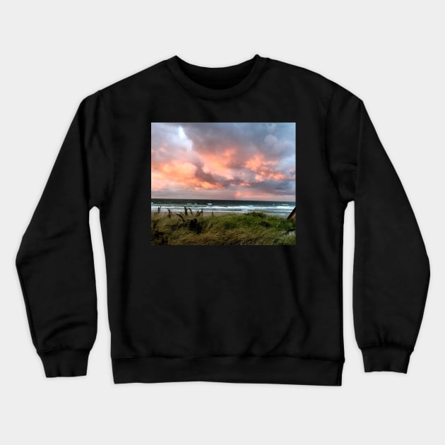 East sandwich beach view Crewneck Sweatshirt by Dillyzip1202